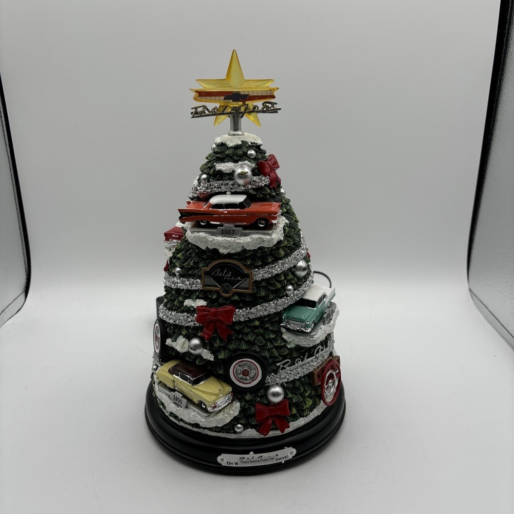 The Bradford Exchange Chevrolet Bel Air Christmas Tree Oh What Fun To Drive!